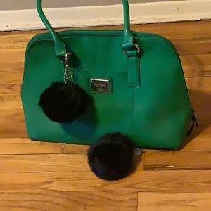 Faux Fur Pom Pom Key Chain